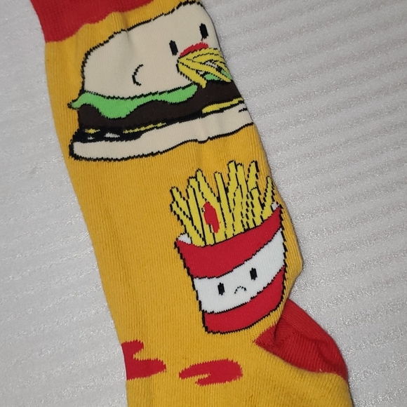 Burger n fries socks NWOT - Picture 1 of 4